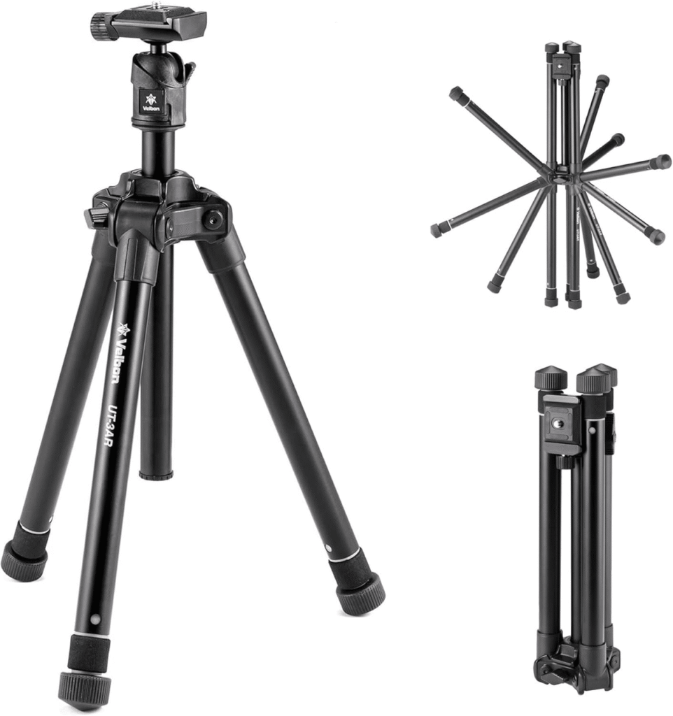 カメラ初心者向けのVelbon トラベル三脚 ULTREK UT-3AR